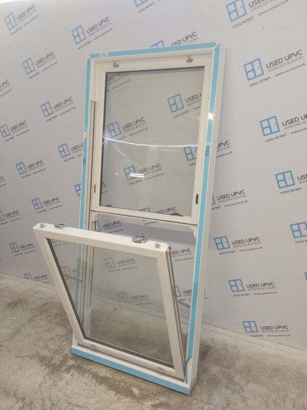 Brand New White Upvc Sliding sash window 870mm x 2015mm SS05 - Image 6