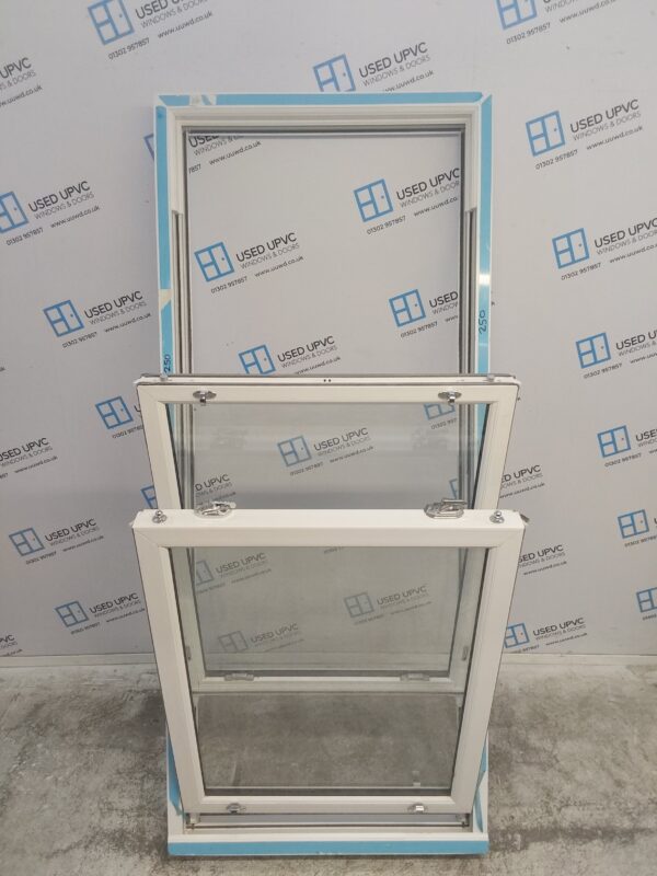 Brand New White Upvc Sliding sash window 870mm x 2015mm SS05 - Image 7