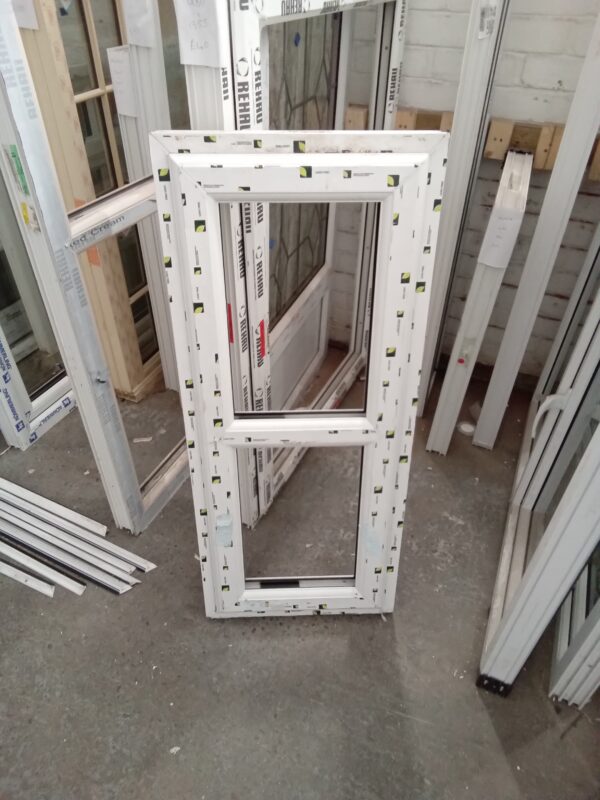 Brand New White Upvc Window (UNGLAZED) 485mm x 1130mm USW058