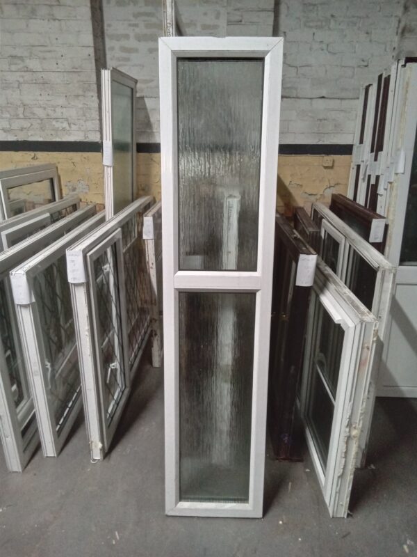 Used White Upvc Side Panel 420mm x 2115mm SP015 x2