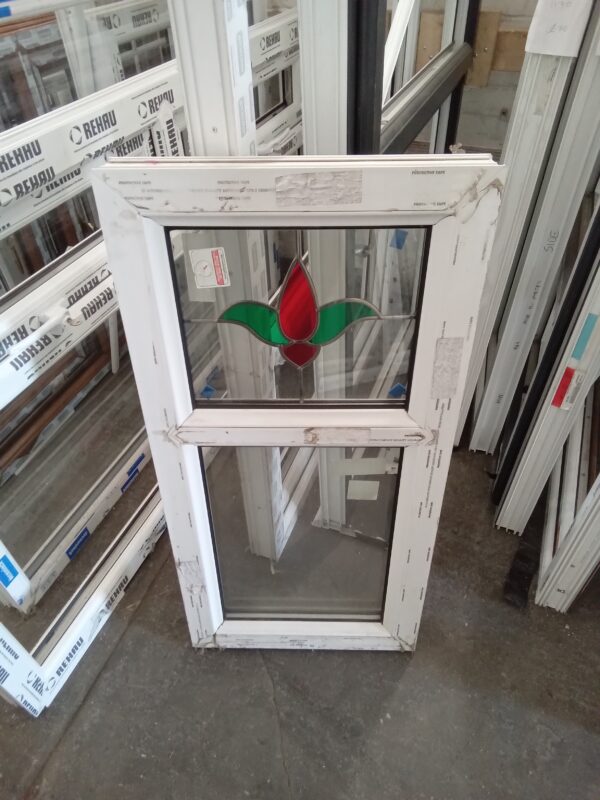 Brand New White Upvc Window 490mm x 1000mm C7063