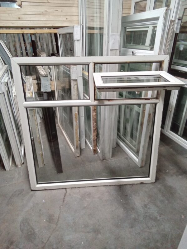 Used White Upvc Window 1510mm x 1485mm LW0006 - Image 2