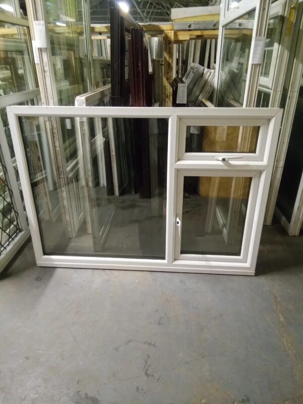 Used White Upvc Window 1670mm x 1185mm LW0086 - Image 4