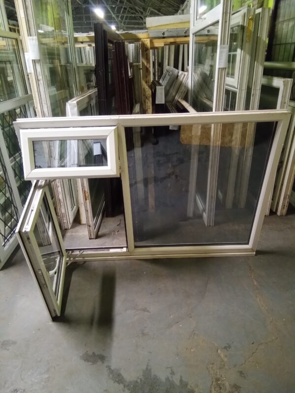 Used White Upvc Window 1670mm x 1185mm LW0086 - Image 2