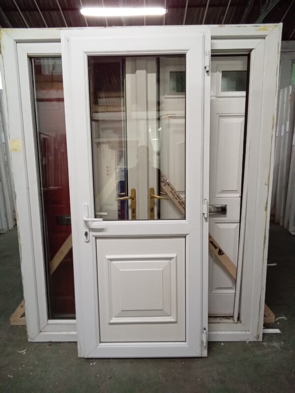 Used White Upvc Back Door 860mm x 2050mm 0357 - Image 4