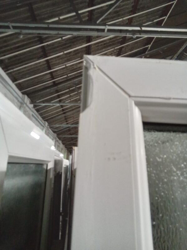 Used White Upvc Front Door And Side Panel 1265mm x 2040mm FD0012 - Image 3