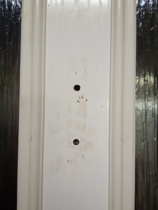 Used White Composite Front Door 895mm x 2105mm 0309 - Image 5