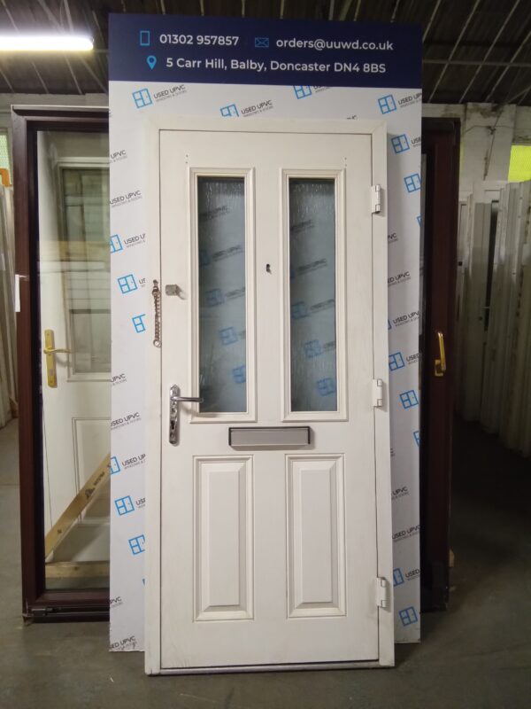 Used Chartwell Green Composite Front Door 920mm x 2060mm 0548 - Image 3