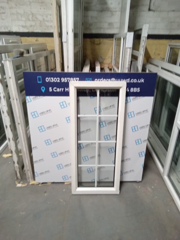 Used White Upvc Window 510mm x 1190mm W0120 - Image 3