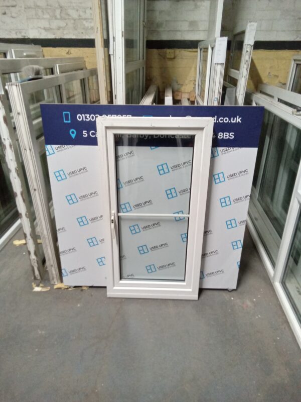 Used White Upvc Window 620mm wide x x 1185mm high  W0208 - Image 2