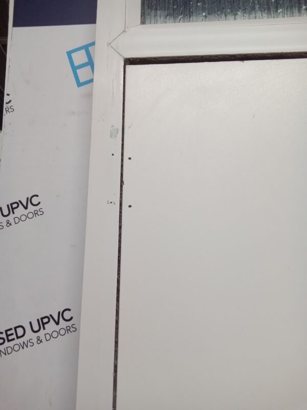 Used White Composite Front Door with Top Light 920mm x 2320mm 0308 - Image 5