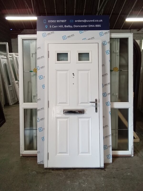 Used Black Composite Front Door 920mm x 2010mm 0056 - Image 3