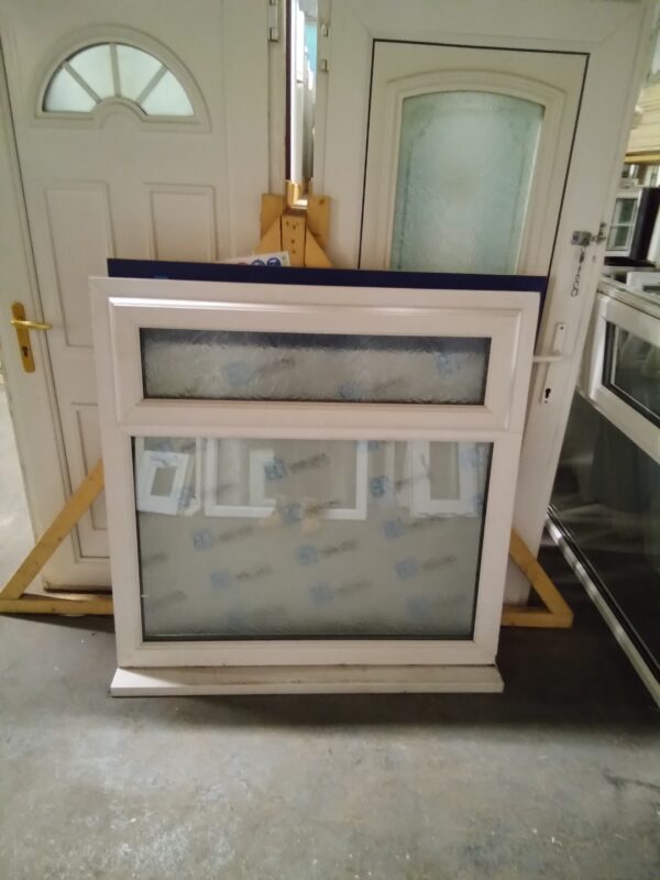Used white Upvc Window 1210mm x 1215mm LW0133