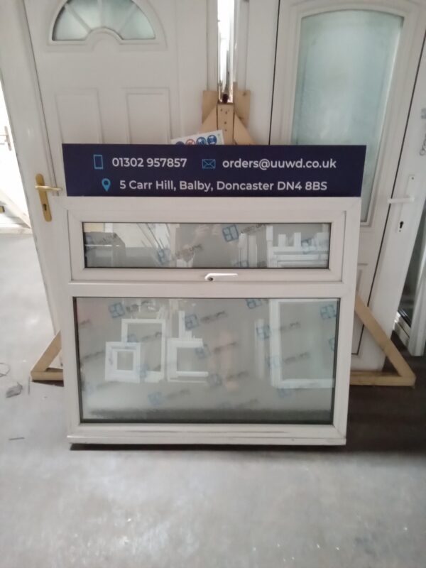 Used white Upvc window 1220mm x 1070mm LW0131 - Image 3