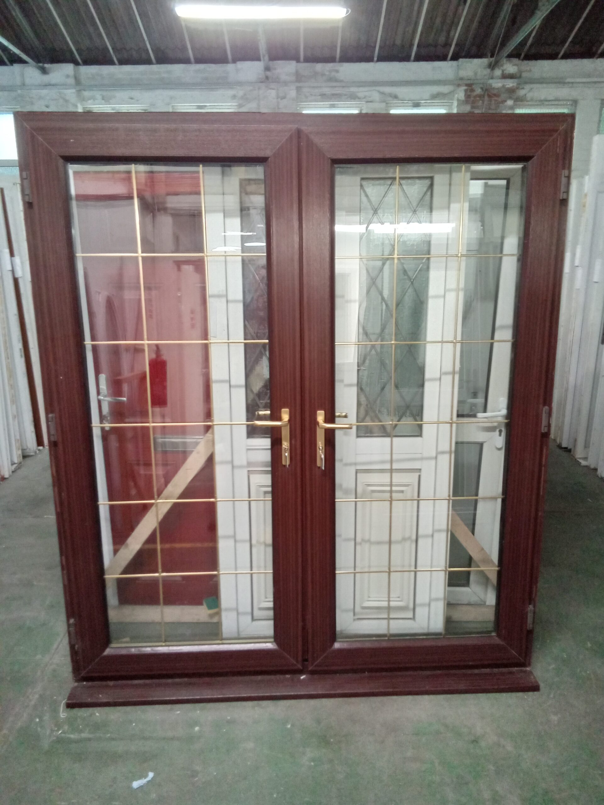used-woodgrain-upvc-french-doors-1800mm-x-2070mm-ea4a-used-upvc