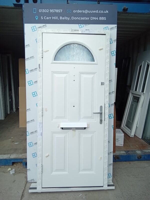 Brand new green Composite Front door 920mm x 2090mm C2031 - Image 3