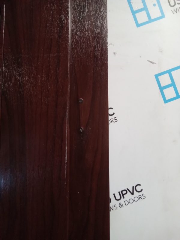 Used Rosewood Upvc Front Door 885mm x 2085mm 0220 - Image 5