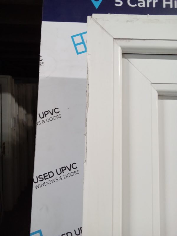 Used white Upvc Front Door 855mm x 2100mm 0275 - Image 5