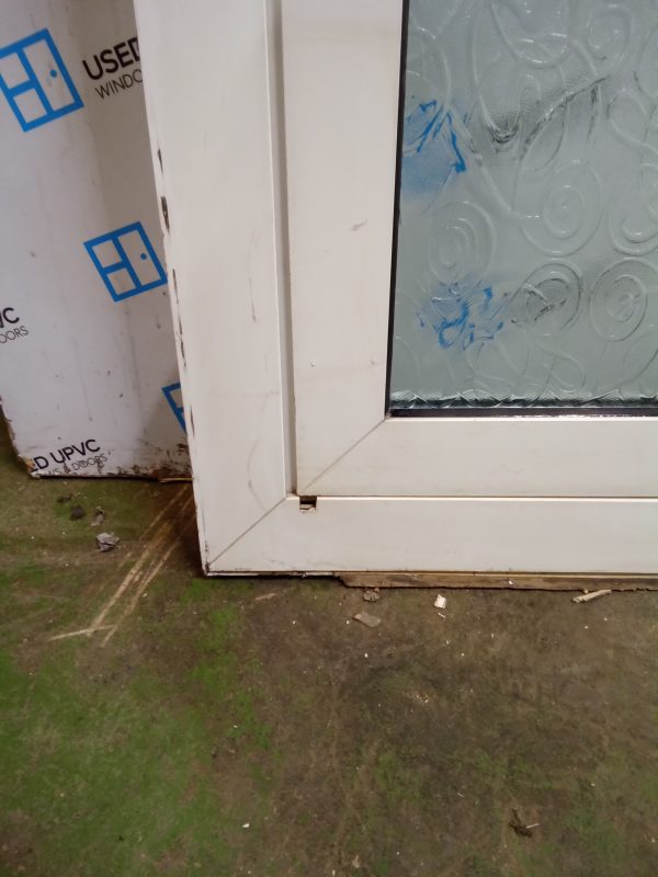 Used White Upvc Back Door 860mm x 2025mm 0257 - Image 5