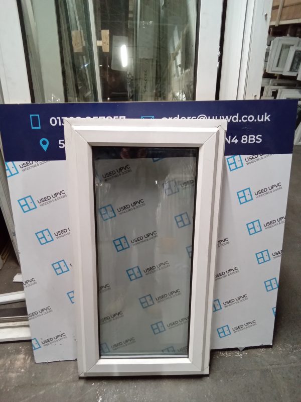 Used White Upvc Window 625mm x 1180mm W0149