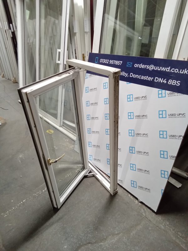 Used White Upvc Window 625mm x 1180mm W0149 - Image 4