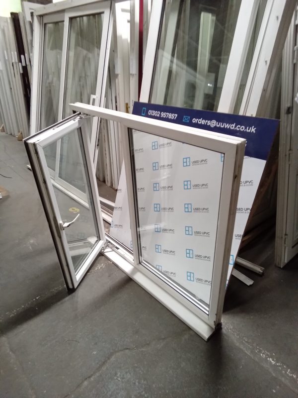 Used White Upvc Window 1330mm x 1200mm LW0004 - Image 4