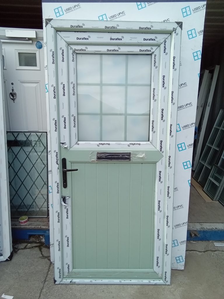 New Chartwell Green Upvc Front Stable Door 960mm x 2030mm C2043 | Used ...