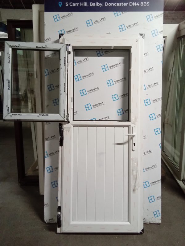 New Chartwell Green Upvc Back stable Door 840mm x 1955mm C2004 - Image 6