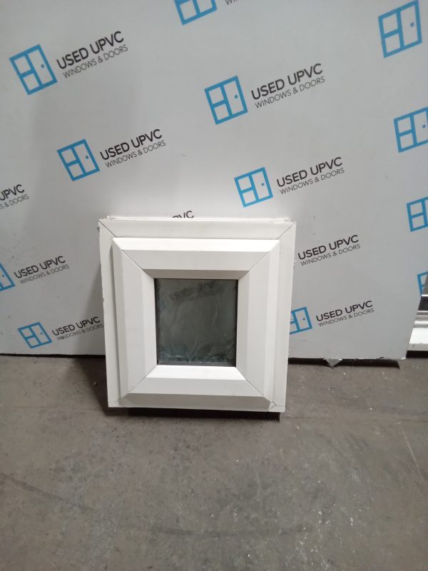 Used White Upvc Window 370mm x 390mm W0183