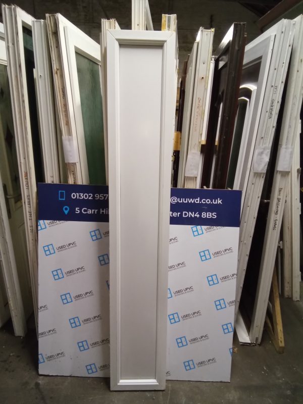Used White Upvc Side Panel 335mm x 2005mm SP013