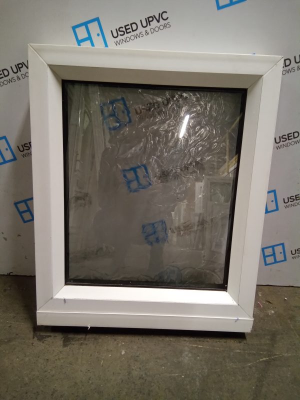 Used White Upvc Window 500mm x 600mm W0325 - Image 2