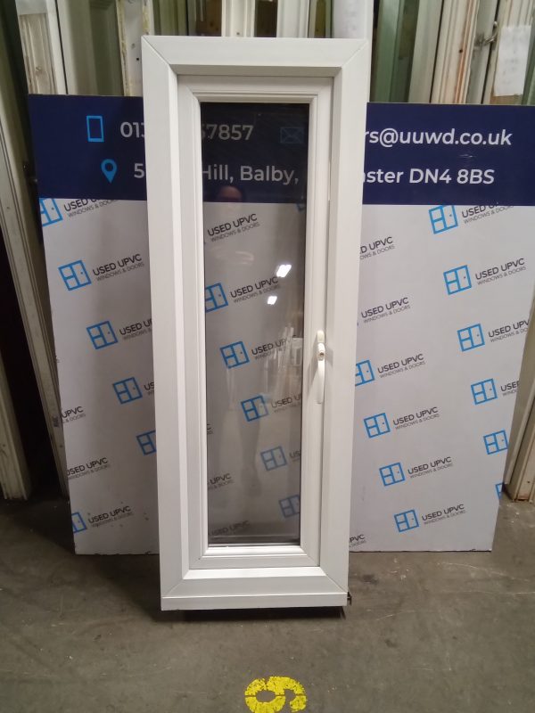 Used Rosewood pvc Window 475mm x 1335mm W0167 - Image 2