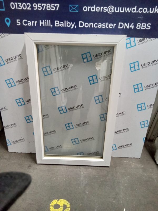 Used White Upvc Window 630mm x 1020mm W0223