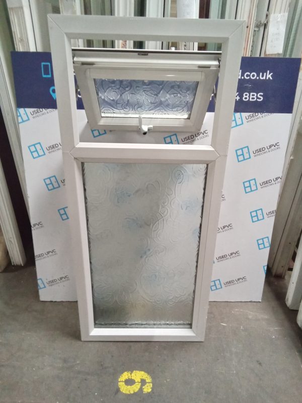 Used White Upvc Window 580mm x 1300mm W0161 - Image 2