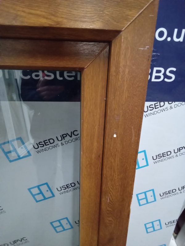 Used Oak Tilt and Turn Upvc Window 680 x 1210 W0214 - Image 2