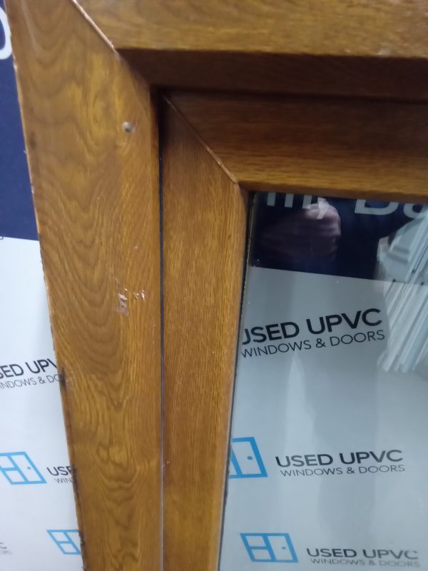 Used Oak Tilt and Turn Upvc Window 680 x 1210 W0214 - Image 3