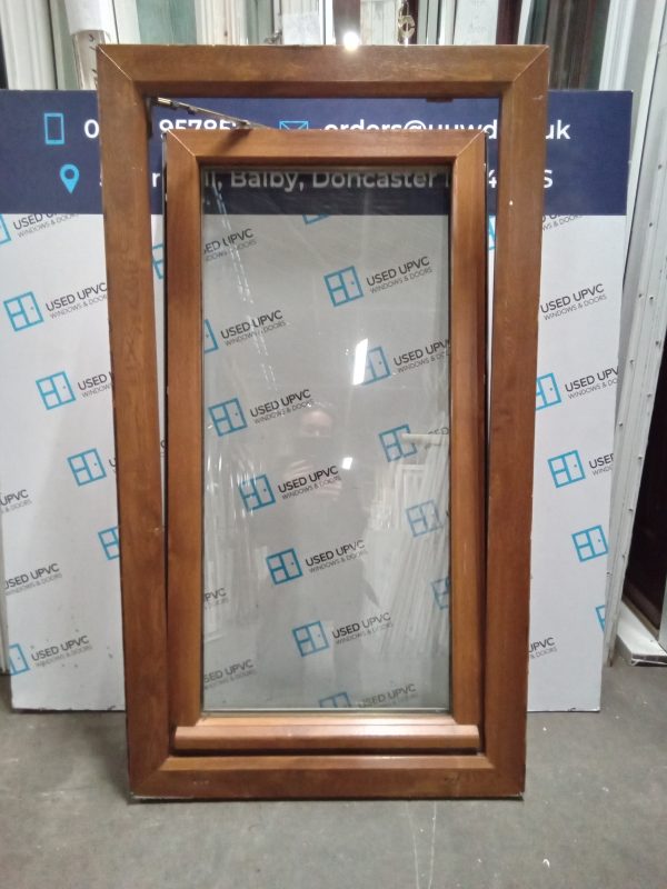 Used Oak Tilt and Turn Upvc Window 680 x 1210 W0214 - Image 6