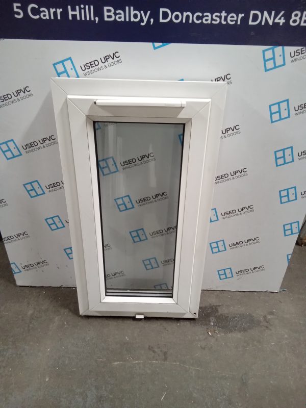 Used White Upvc Window 500 x 920 W0173