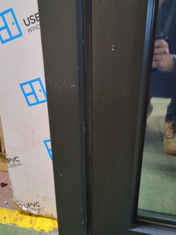 Used anthracite grey and white uvpc front door 900mm x 1990mm 0255 - Image 6