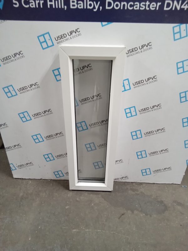 Used White Upvc Window 300 x 910 W0135