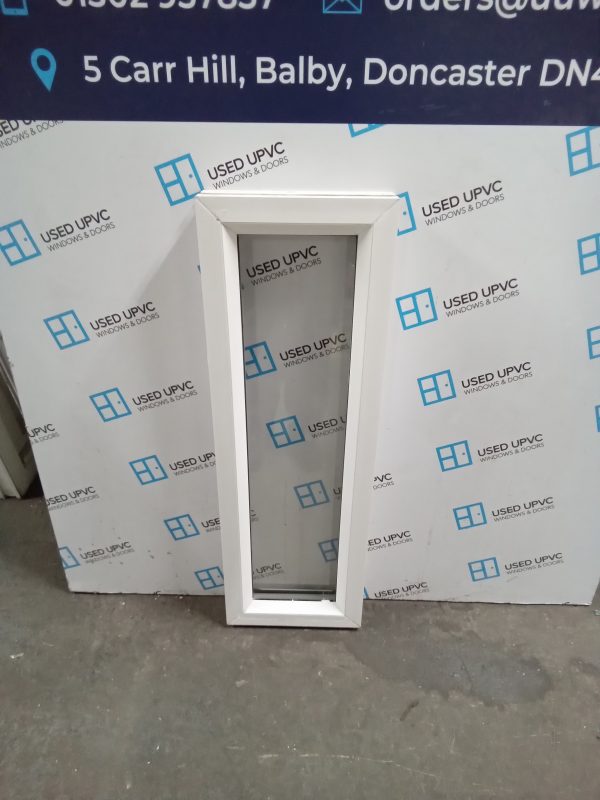 Used White Upvc Window 300 x 910 W0135 - Image 2