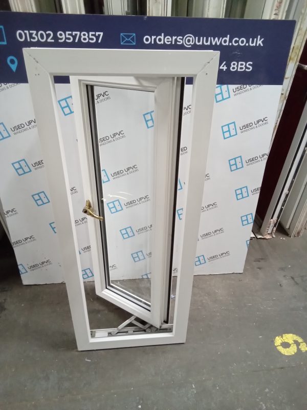Used White Upvc Window 480 x 1160 W0112 - Image 3