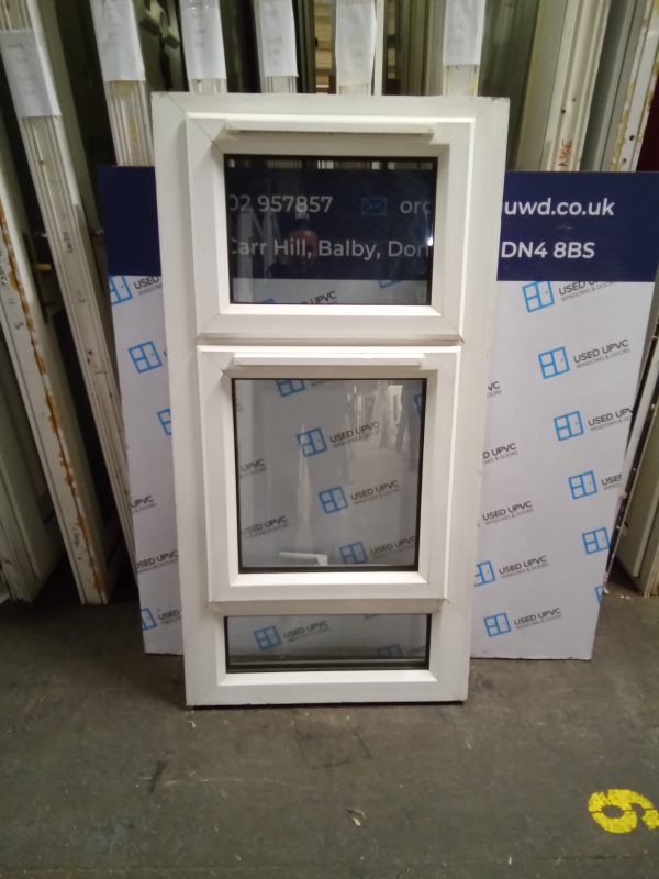 Used White Upvc Window 700 x 1365 W0096