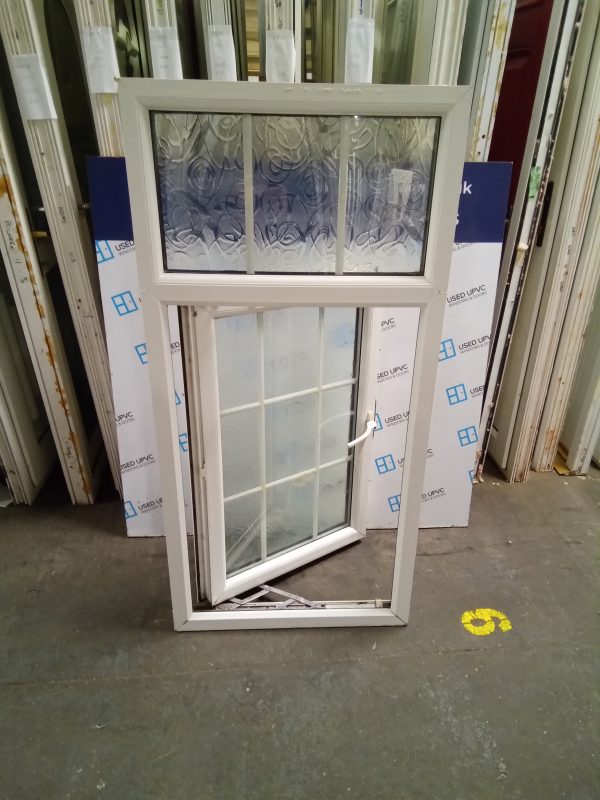 Used white Upvc Window 675 x 1380 W0093 - Image 3