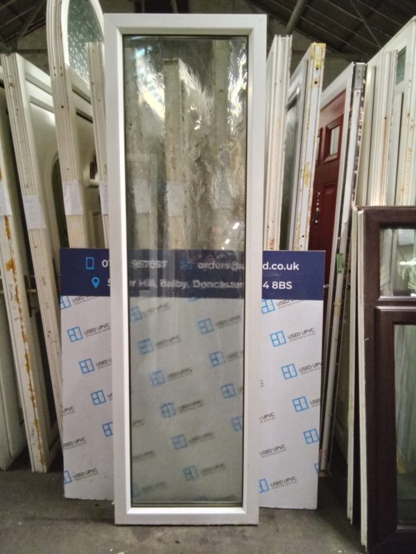 Used White Upvc side panel 640 x 2160 SP021