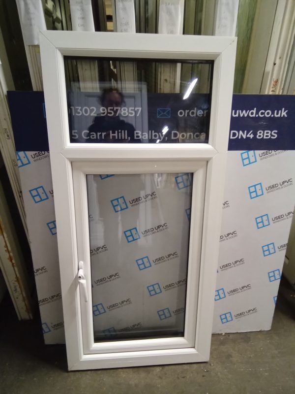 Used Rosewood Upvc Window 680 x 1420 W0193 - Image 2