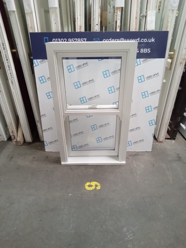 Used white tilt and slide Upvc Window 670mm x 1140mm SS0001