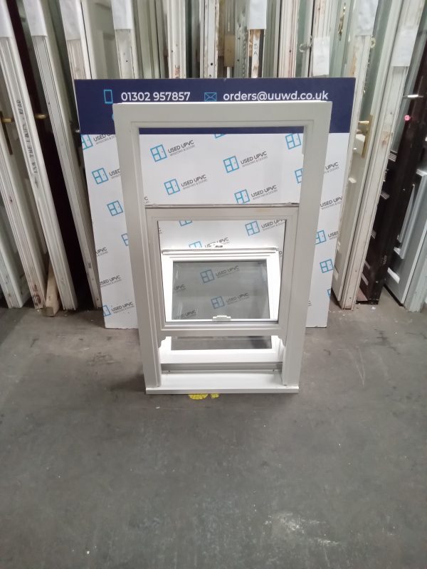 Used white tilt and slide Upvc Window 670mm x 1140mm SS0001 - Image 4