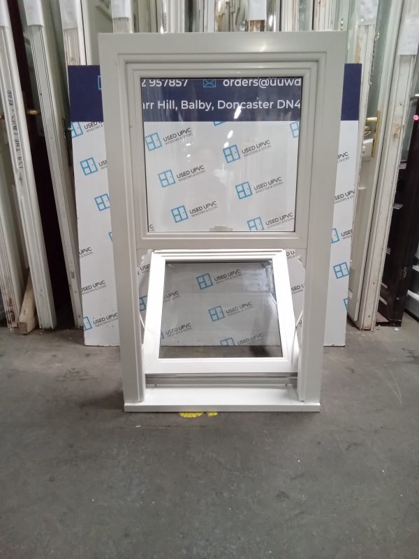 Used white tilt and slide Upvc Window 670mm x 1140mm SS0001 - Image 5