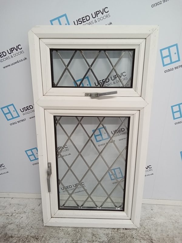 Used White Upvc Window 620 x 1180 W0019 - Image 2